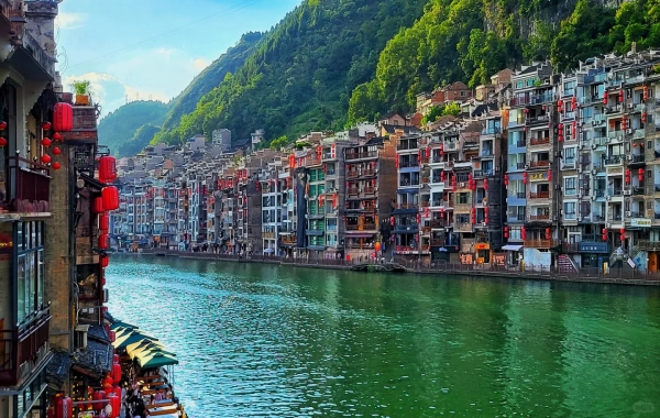 Zhenyuan Ancient Town: A thousand-year-old military commercial port floating on the Taiji River-4