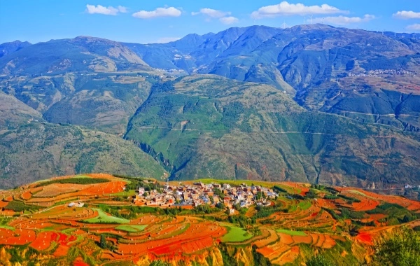 Dongchuan Red Soil Land: Rainbow Falling to Earth and Epic of Agricultural Civilization-2
