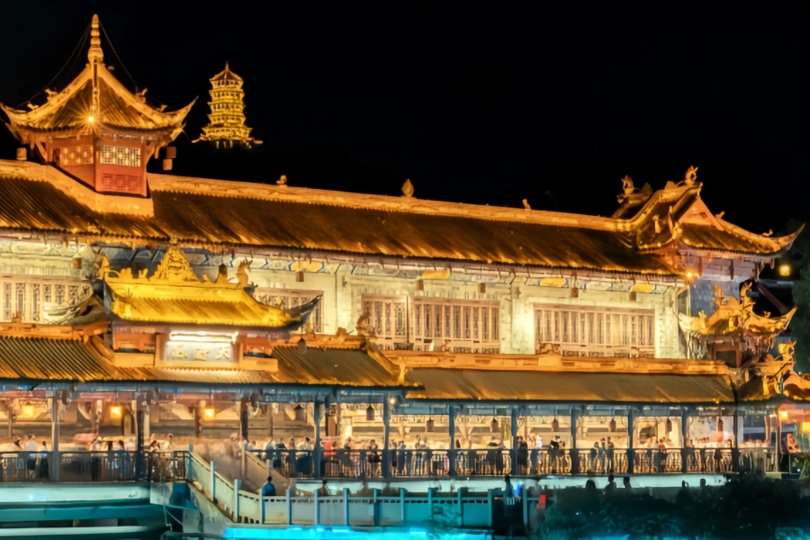 Blue Tears: The Blue Galaxy Mirage on the Minjiang River-2