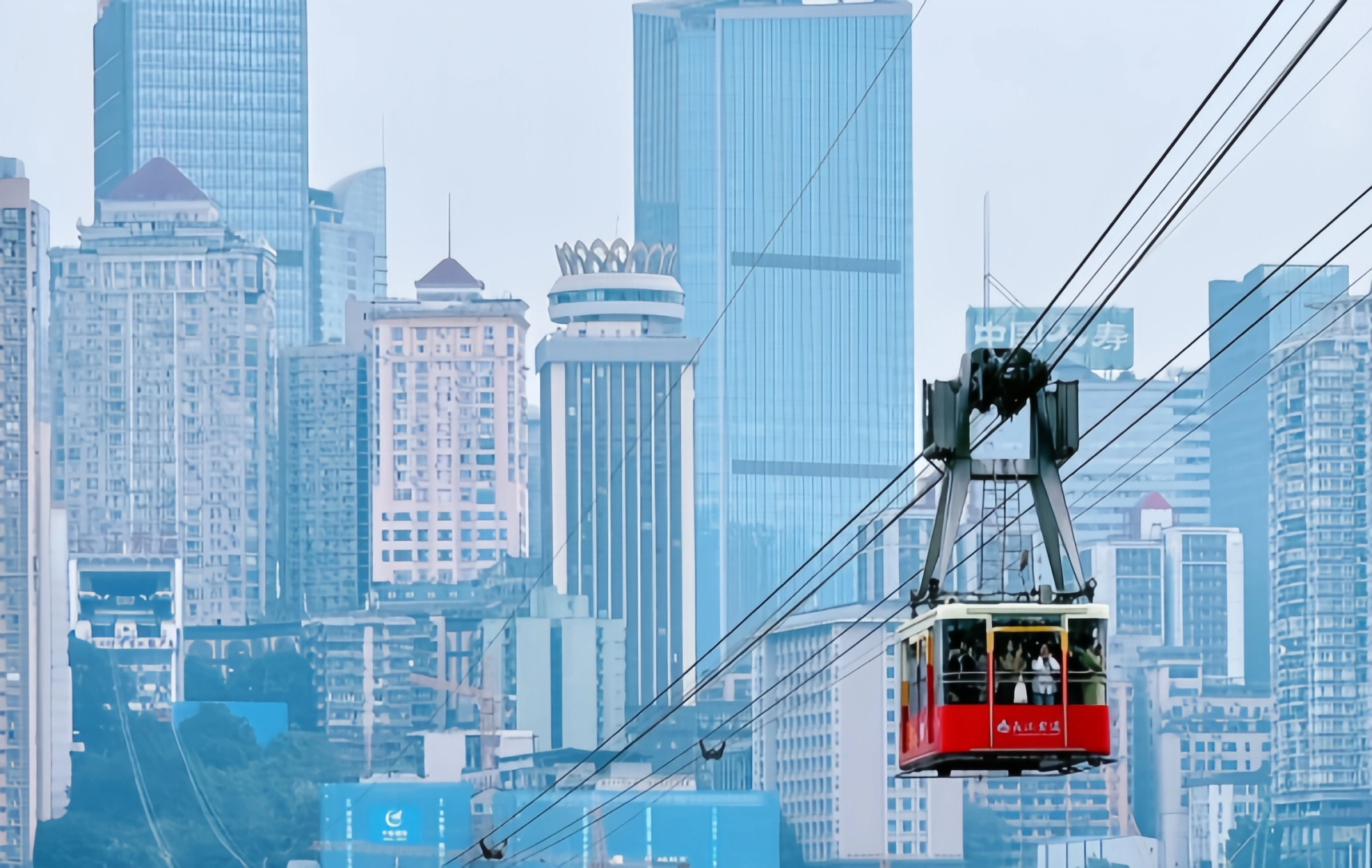Chongqing Yangtze River Cableway: A Time Space Ferry from Urban 