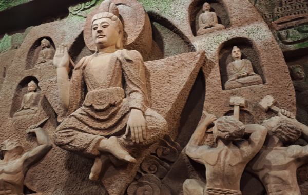Eastern Buddhist Capital: The Holy Land of Ten Thousand Buddhas and the Treasure House of Stone Carving Art at the foot of Lingyun Mountain-4