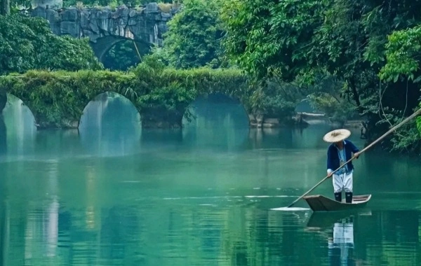 Xiaoqikong Bridge: A Journey Through the Karst Watercolor Gallery on Earth’s Green Gem-3