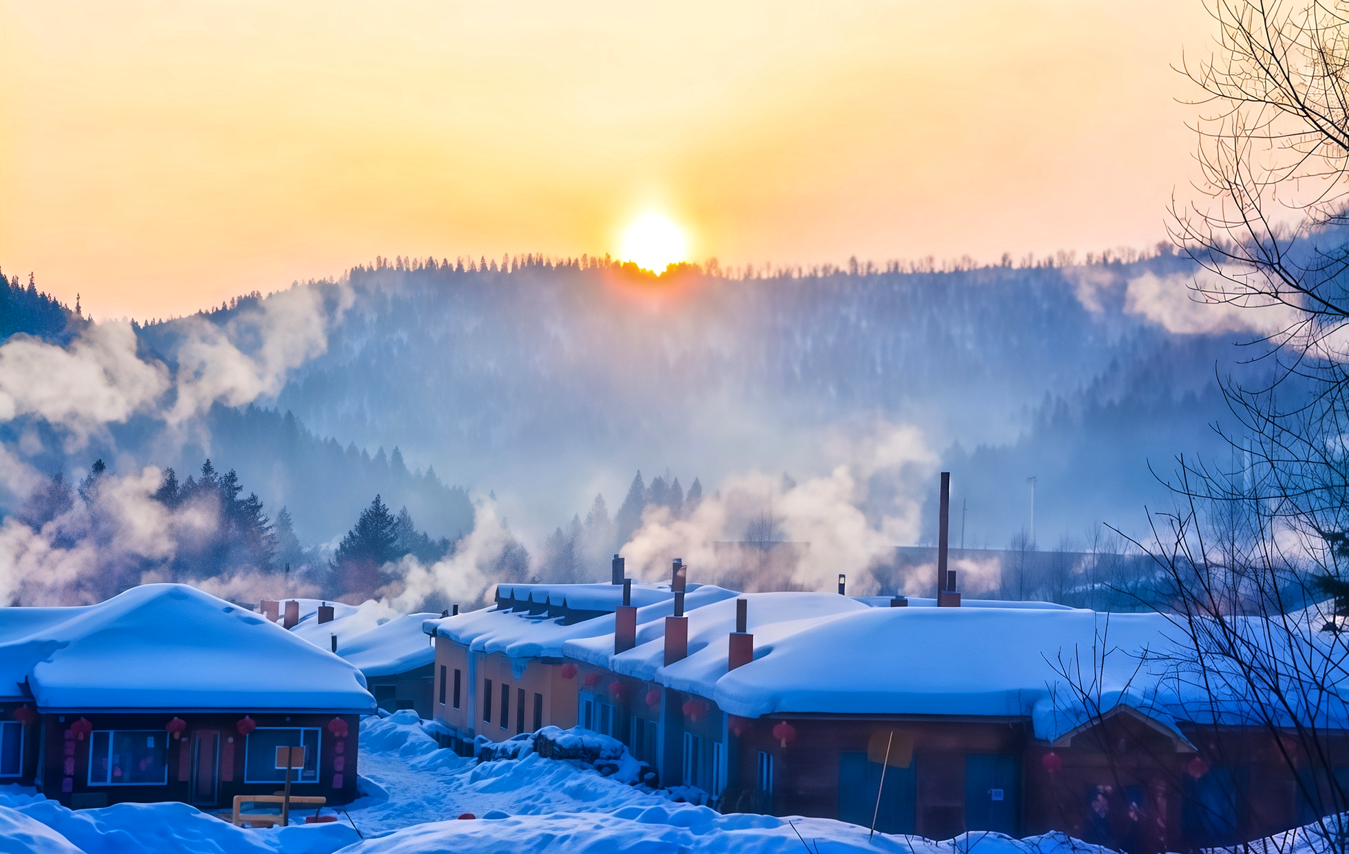 Xuexiang Nationalpark: Eine Wintertraumlandschaft— Von einem Meer von Wäldern und Schneefeldern zu einer Märchenwelt