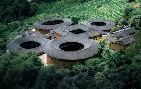 Nanjing Tulou:Hakka Homes and Mountain Legends Within a Square and Circle-2