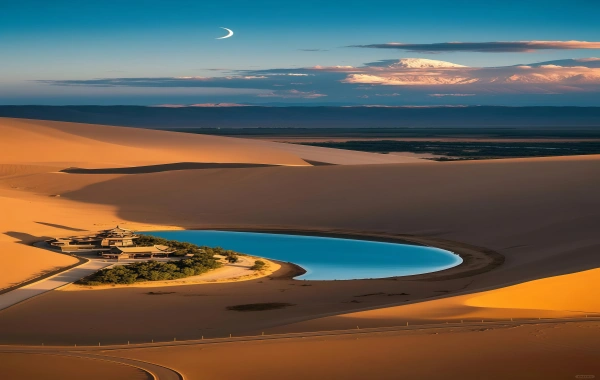 Mingsha Mountain & Crescent Spring: A Journey to a Thousand-Year Silk Road Marvel—Where Sand and Water Coexist-4